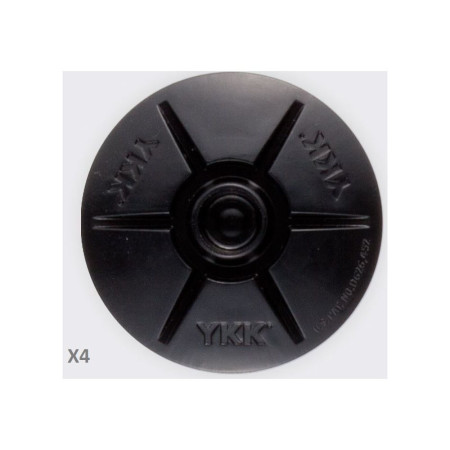 YKK SNAD dôme mâle noir Ø40 les 4