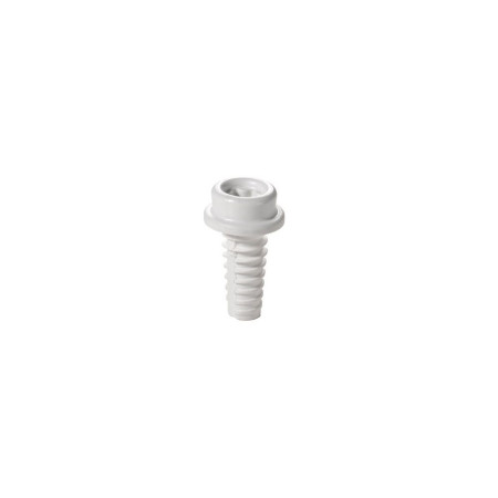 CAF-COMPO Bouton universel composite Long Blanc - Les 10