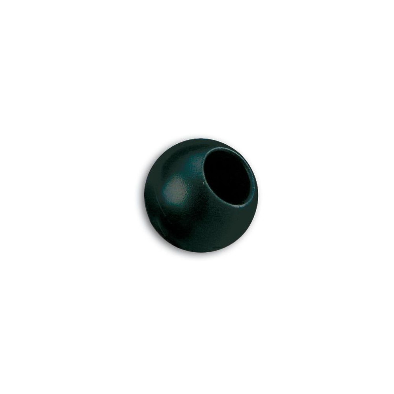 Boule d'arret cordage Ø6 - noir