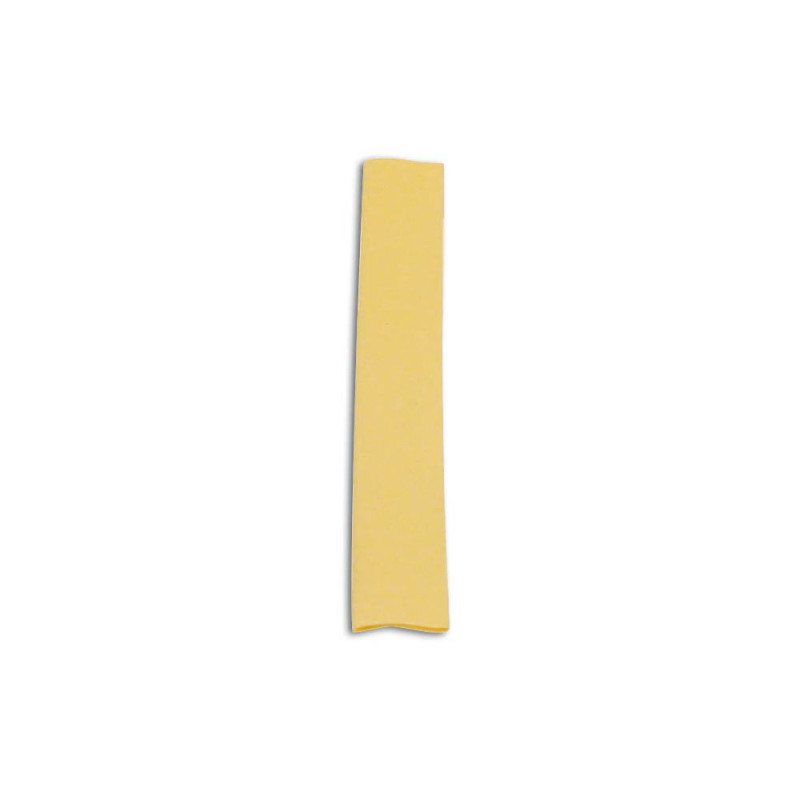 Gaines thermoretractable Ø9 jaune les 10