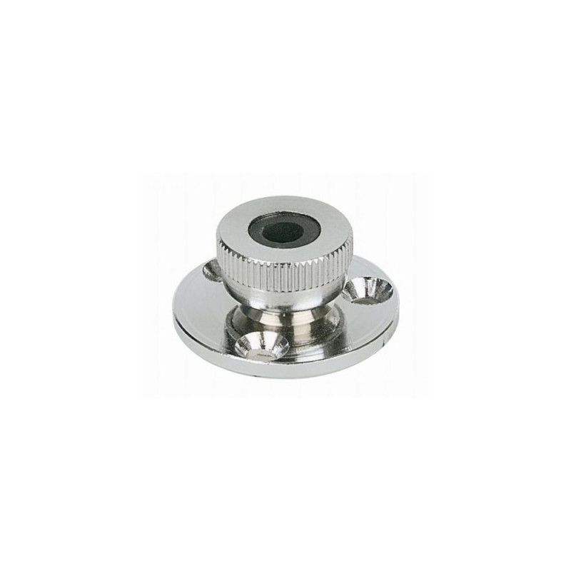 Passe fil laiton chromé Ø6mm les 2