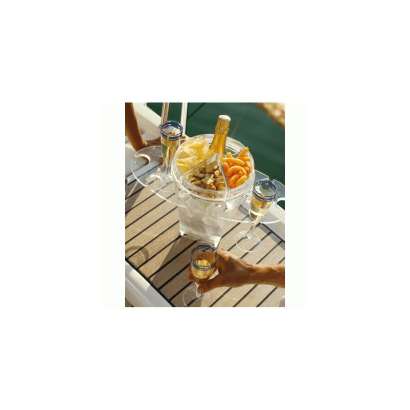 MARINE BUSINESS Party seau champagne plateau snack & support