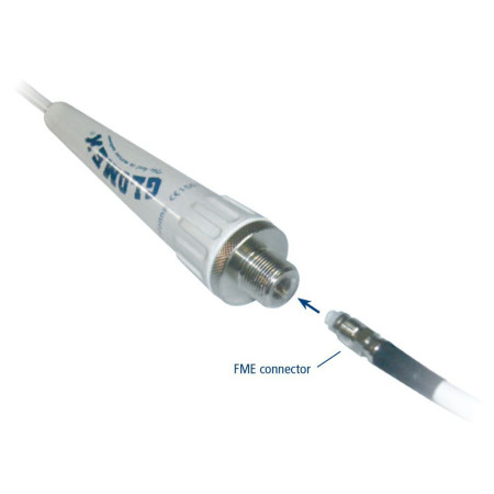 GLOMEX Easy FME RA106 modulable - 0.9m - 3db - inox