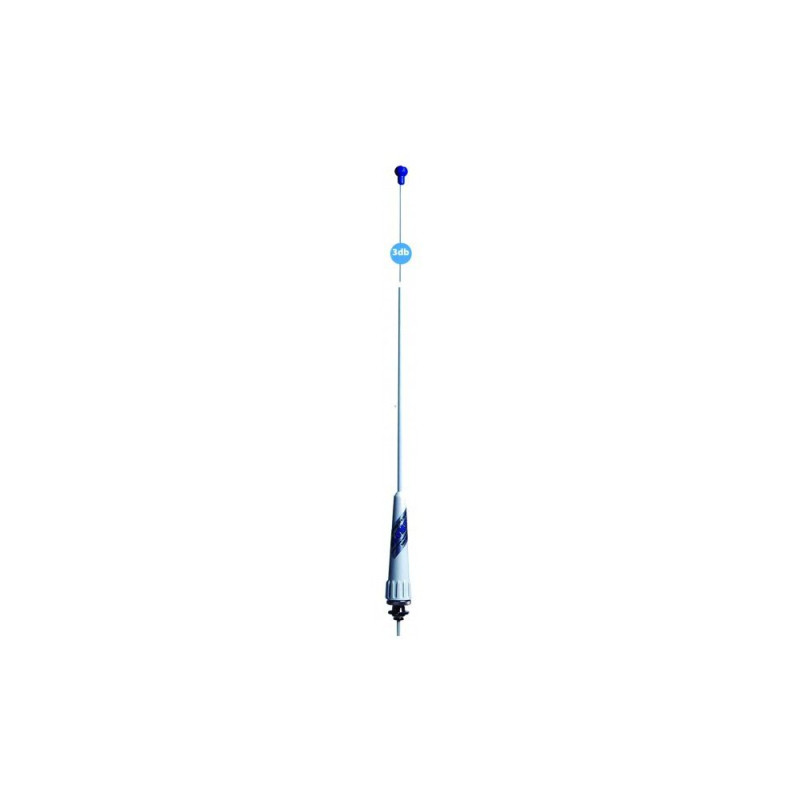 GLOMEX RA106 Voilier - 0.9m - 3db - fibre de verre cable 18m