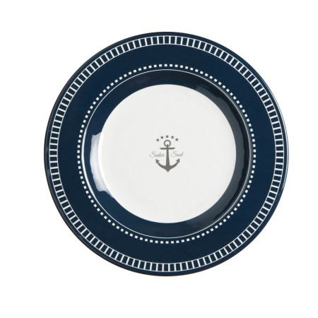 MARINE BUSINESS Assiettes desserts SAILOR SOUL, les 6