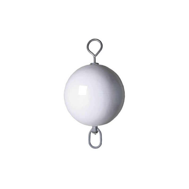 MAJONI Bouée de mouillage tige courte blanche  50x90 cm