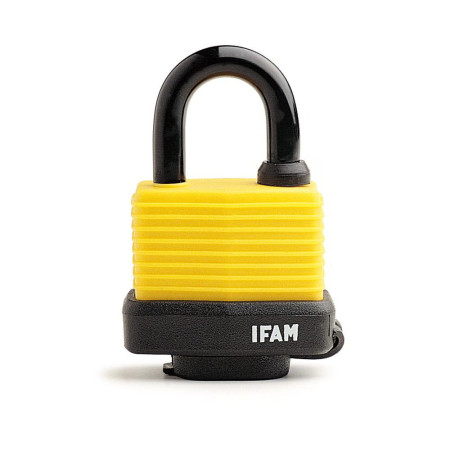 IFAM Cadenas coque plastique anse laiton joints étanchéité