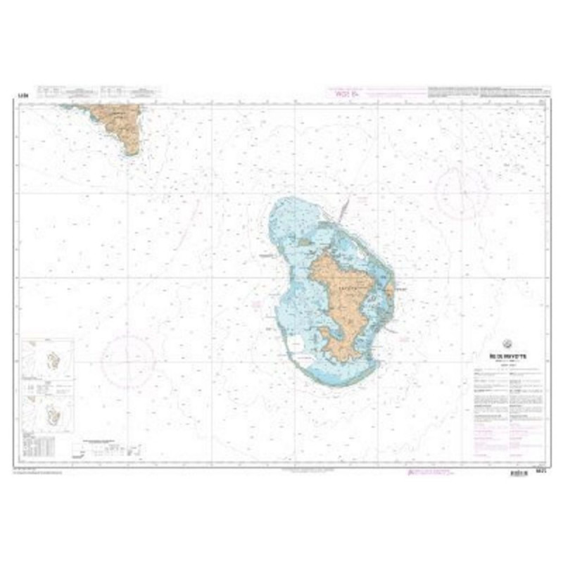 SHOM L7677 Ile de Mayotte