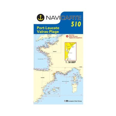NAVICARTE Carte n°510 Port Leucate - Valras