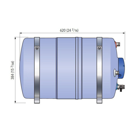 QUICK B-3 Chauffe eau 40L - 1200W