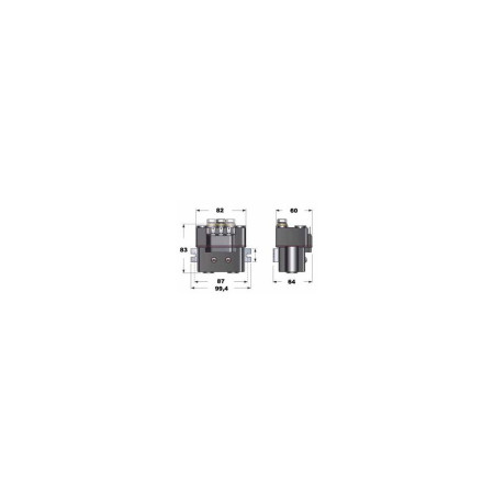 QUICK Boitier de relai 3 fils 12V - 2500W
