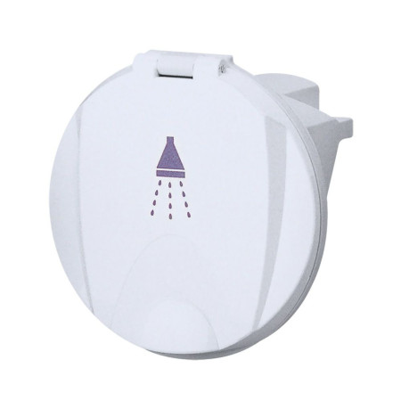 NUOVA RADE Boîte blanche et ronde pour douche