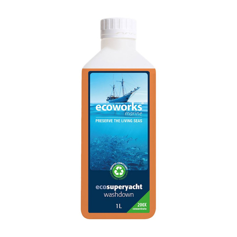 ECOWORKS MARINE Nettoyant coque et pont 1L