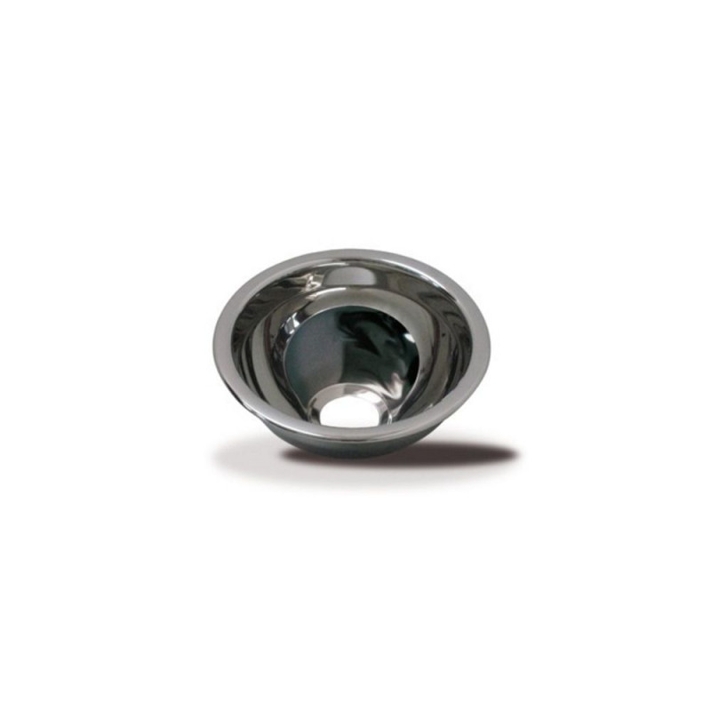 BARKA Evier hémisphérique inox poli miroir Ø200 mm H 100 mm