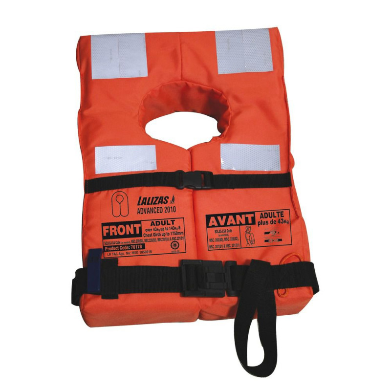 LALIZAS Brassière Advanced SOLAS adulte 43Kg