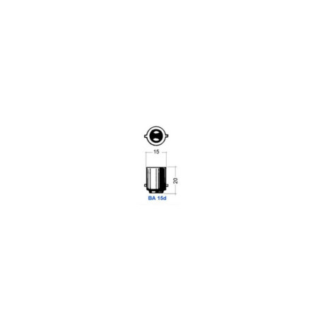 Ampoule LED baïonette BA15D