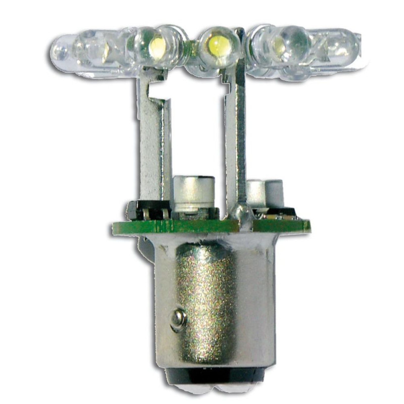 MANTAGUA Ampoule LED BA15D blanc neutre dif. 360°