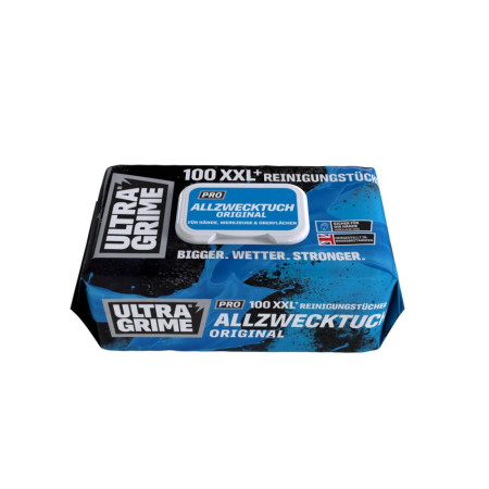 ULTRA GRIME Lingettes multiusages les 100