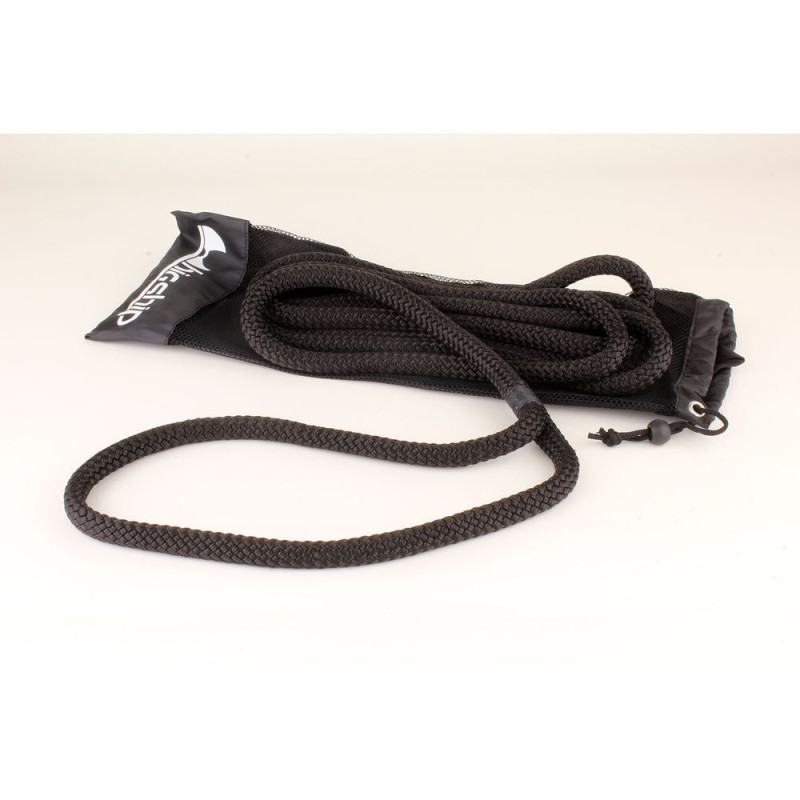 LIROS Amarre Handy Elastic 12mm noire longueur 15m