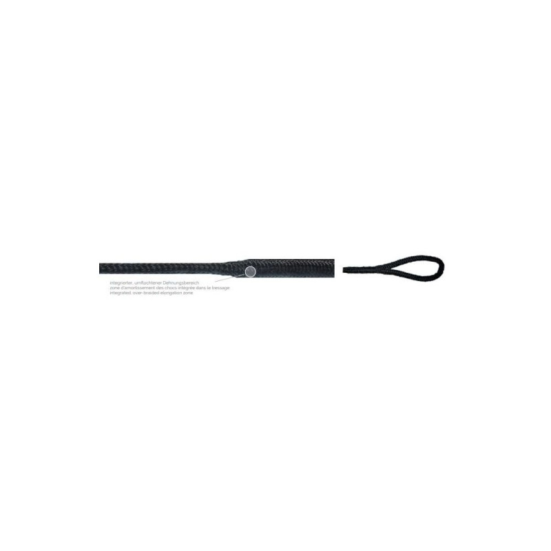 Amarre Polyester avec amortisseur ø 12 mm -lg 3m
