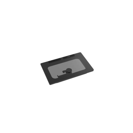 GOIOT PANNEAU MAGIC FLUSH T20 GRIS SATINÉ 347 x 202 mm