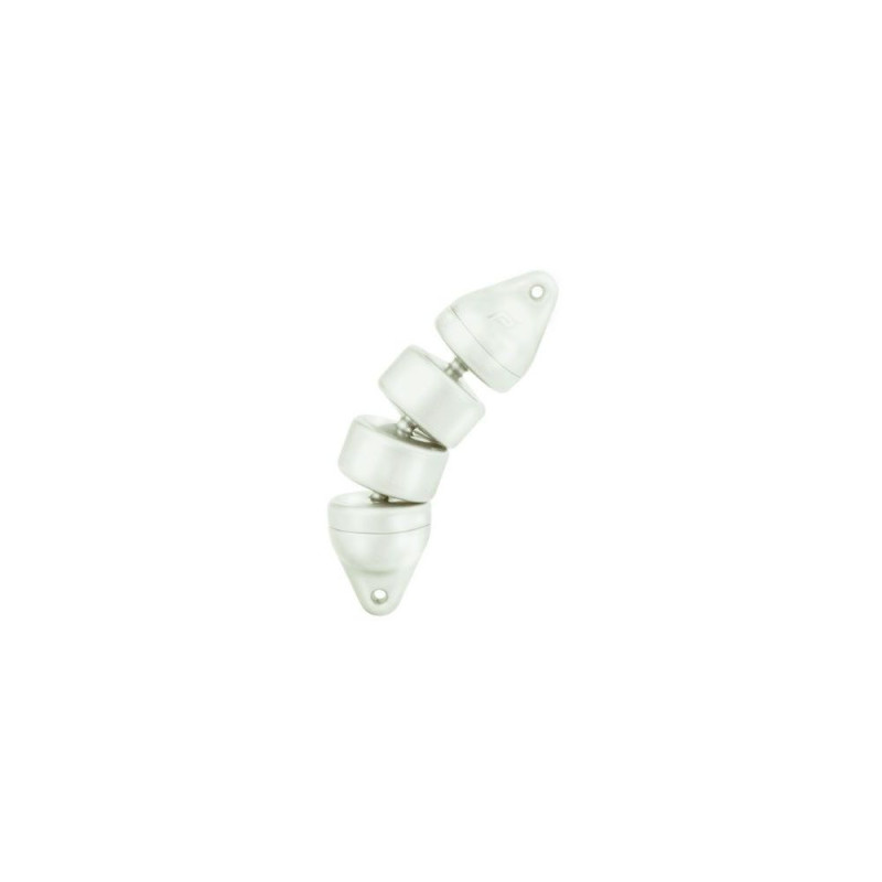 PLASTIMO Pare-battage articulé blanc 15x60cm