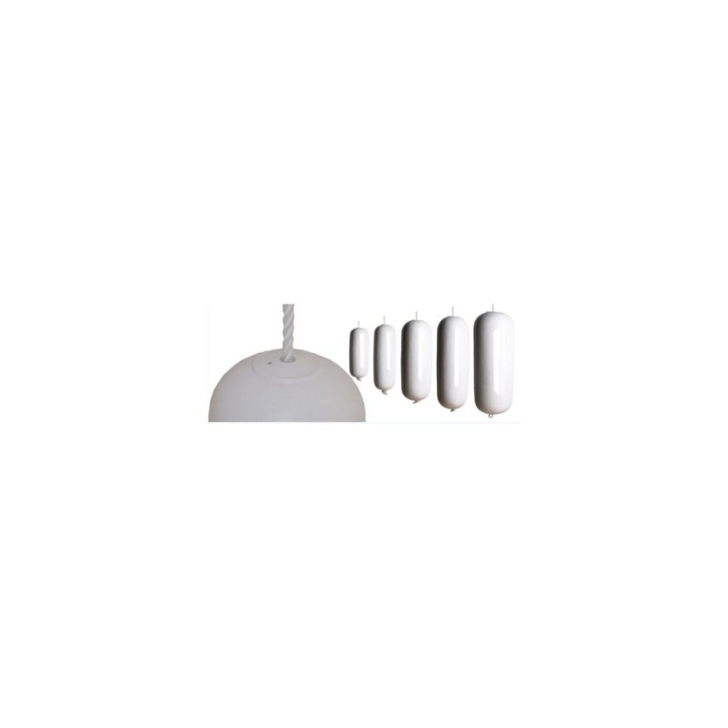 MAJONI Pare battage traversant blanc 25x68cm