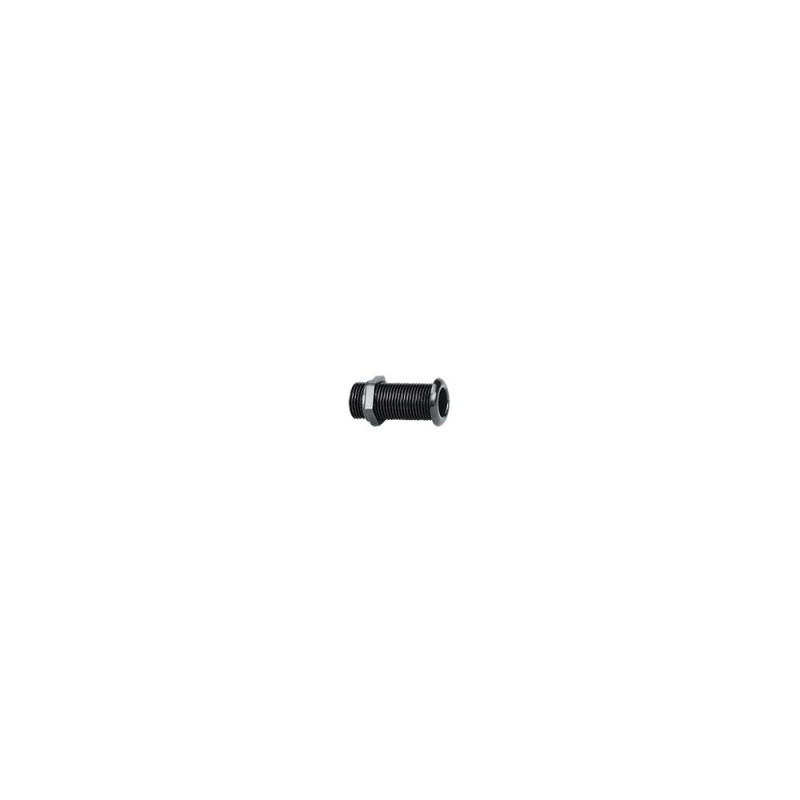 NUOVA RADE Sortie de coque noir Ø25mm - Filet Ø33mm