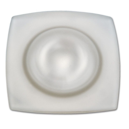 FORESTI Plafonnier carré étanche 88mm 10W blanc