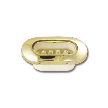 TREM Plafonnier à leds bleues 75x37x32mm