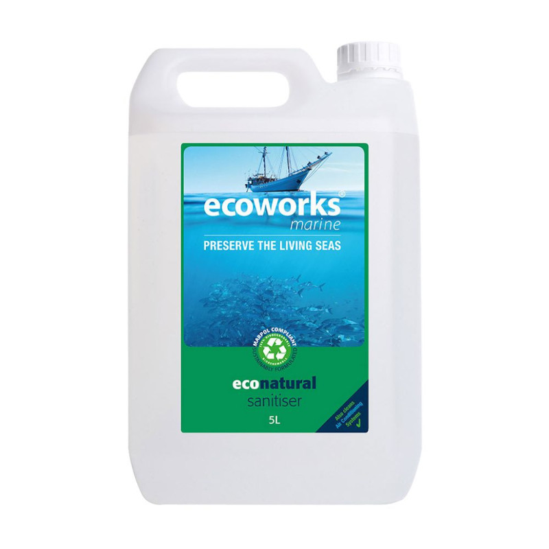 ECOWORKS MARINE Nettoyant desinfectant assainissant 5L