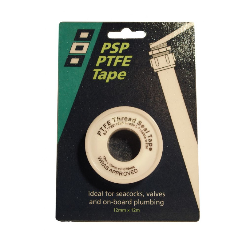 PSP Ruban PTFE pour fitetage 12mm x 12m