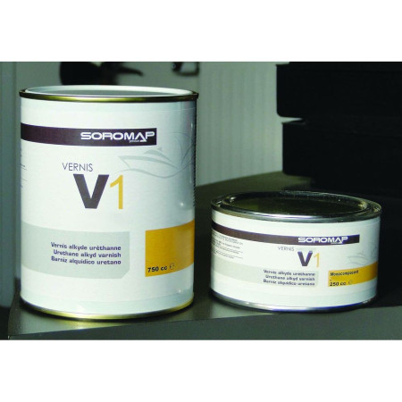 SOROMAP Vernis monocomposant V1 Satiné 750ml