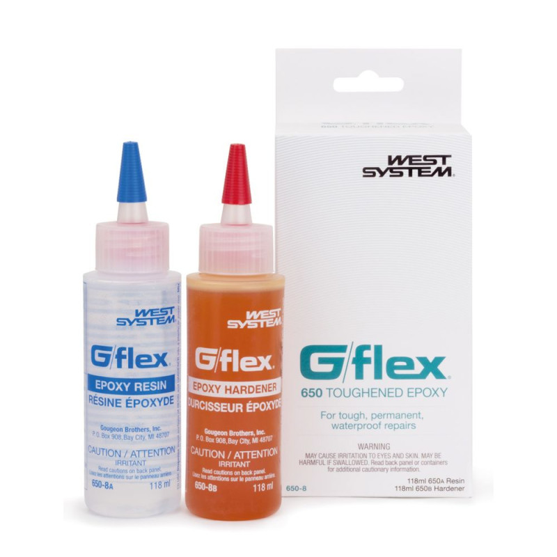 WEST SYSTEM Kit de résine epoxy G/Flex 650 236ml