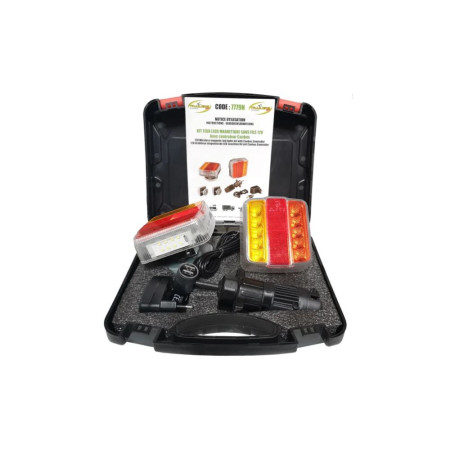 Kit d'éclairage LED - Wifi - Fixations magnétiques