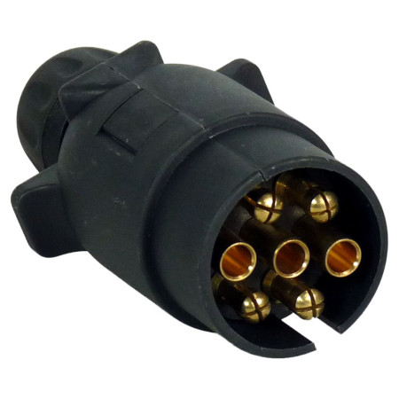 Connecteur 7 broches male (plastique)