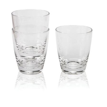 COULEUR MER Verre Capri empilable Tritan? incolore