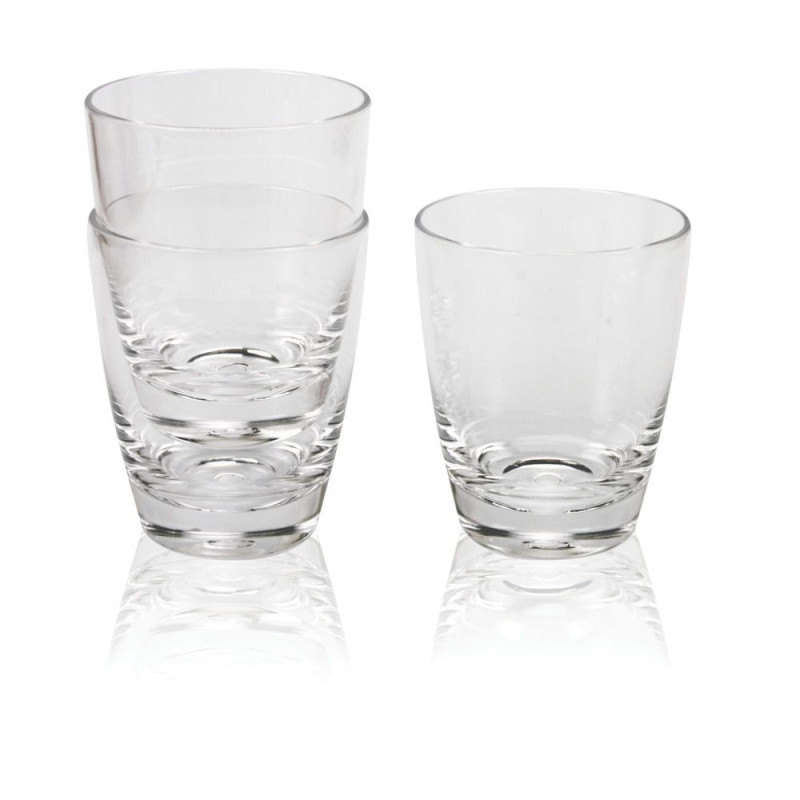 COULEUR MER Verre Capri empilable Tritan? incolore