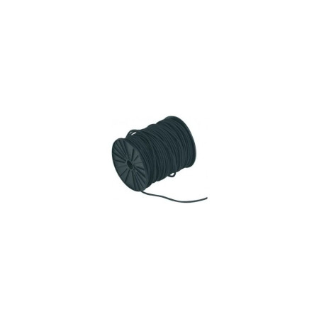 Sandow noir Ø10mm le mètre