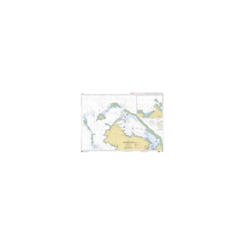 SHOM 7492 à plat Mayotte Nord de la passe des îles Choazil