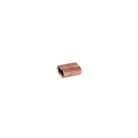 TREM Manchon tallurit cuivre pour cable Ø2mm
