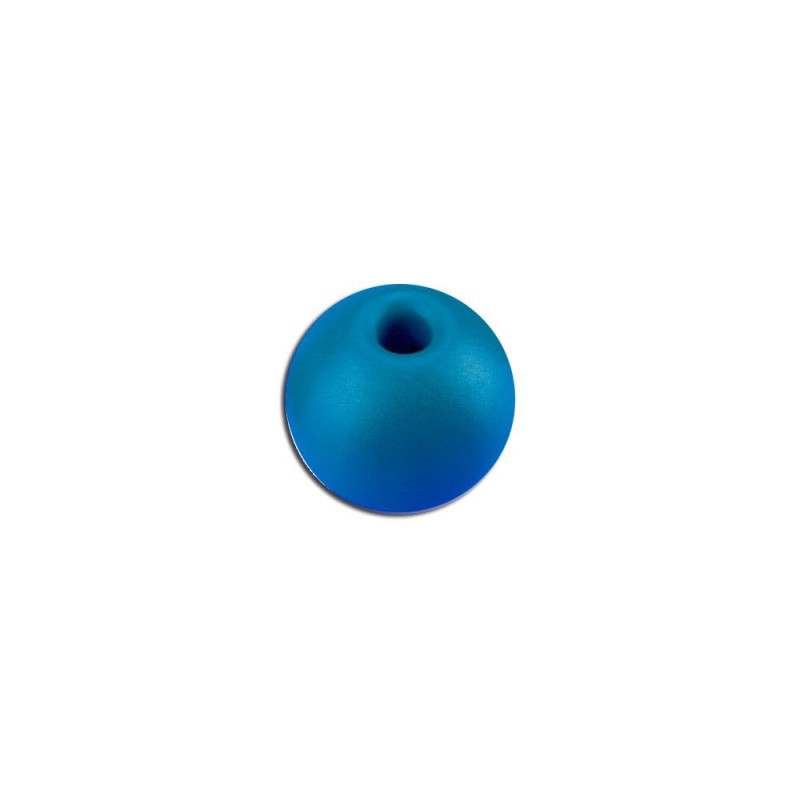 Boule d'arret cordage Ø4 - bleu