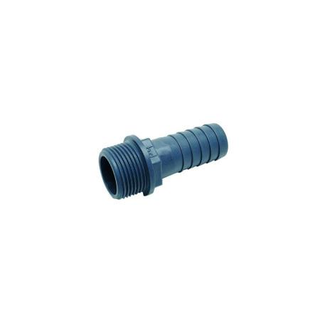 Embout polypro mâle - 35 mm - 1''1/4 - Boite de 10