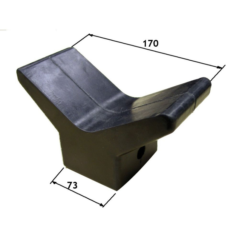 Support d'étrave 170-73mm