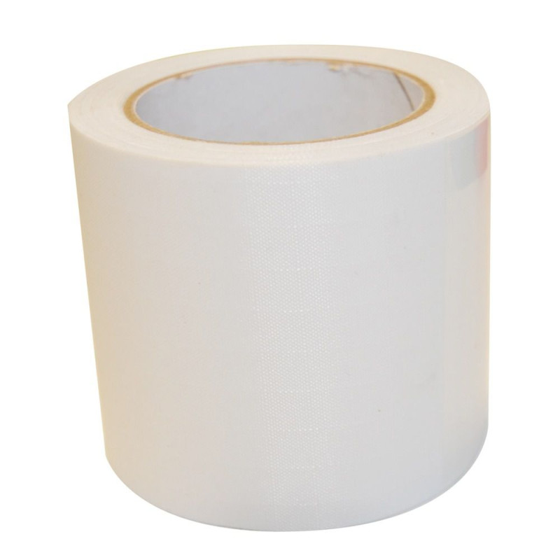 Adhésif Duct Tape armé multi-usages 5m x 50mm - blanc
