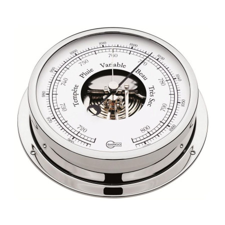 BARIGO Viking baromètre chrome 130mm