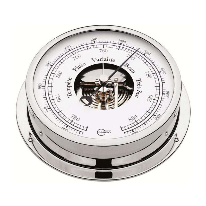 BARIGO Viking baromètre chrome 130mm