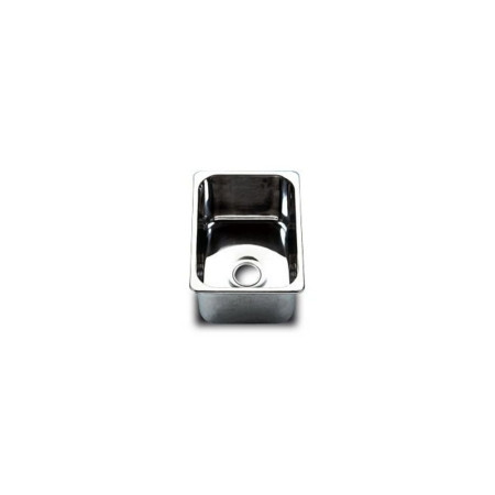 BARKA Evier rectangulaire inox poli miroir 300 x 230 x 150 m
