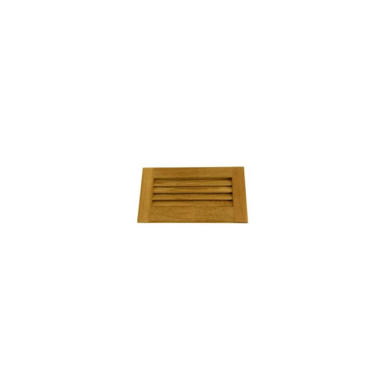 Grille vent Teck 285x160 mm