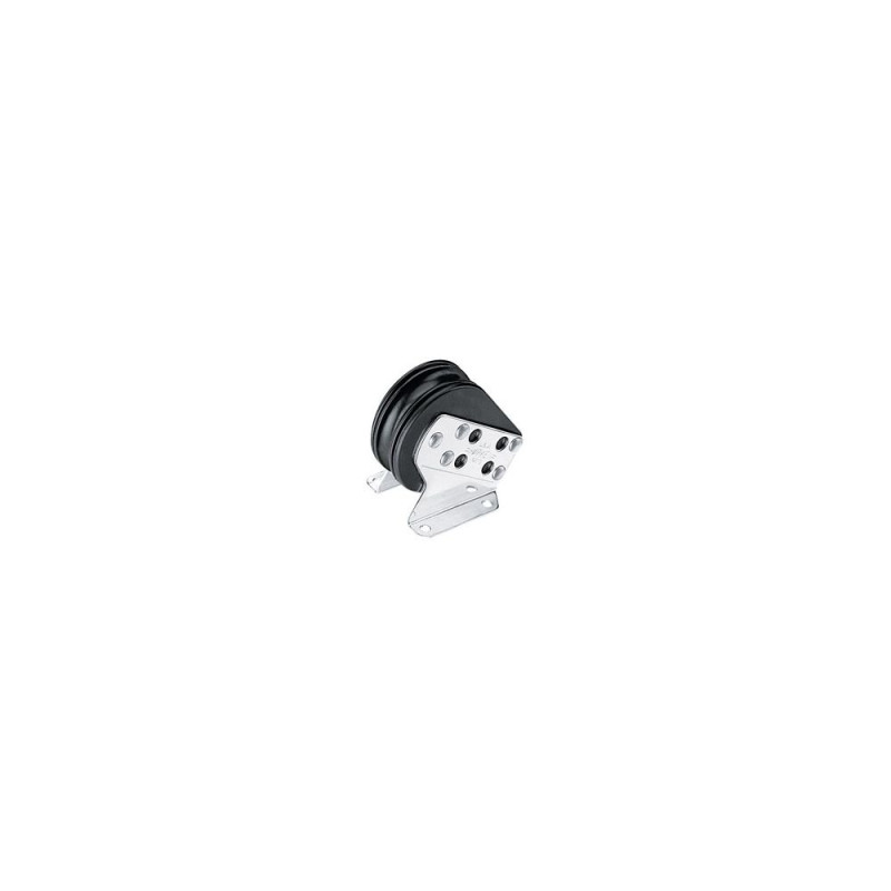 HARKEN Poulie verticale simple Ø réa 57mm Ø cord 10/12mm